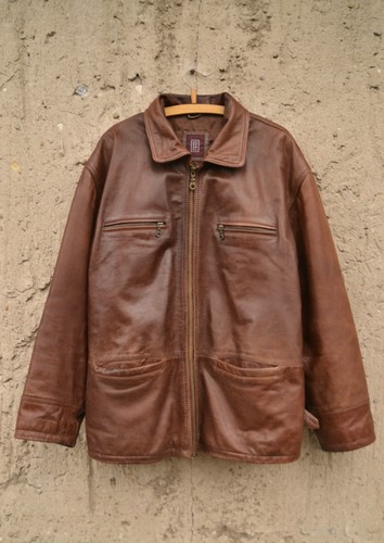 Vintage lederjacke stefanel - lederjacke,
