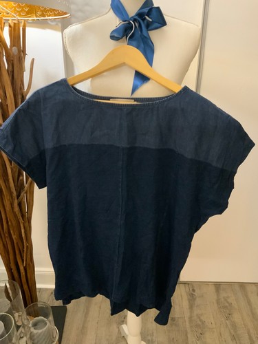 Stefanel denim kurzarm shirt - denim,