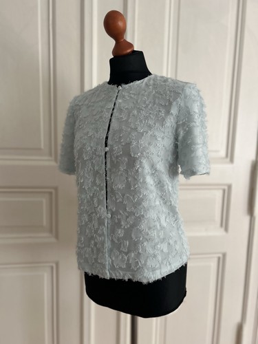 Cropped bluse hemd - cropped,