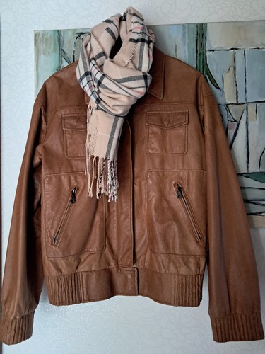 Stefanel damen lederjacke - stefanel,