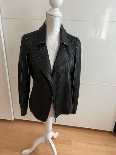 Damen leder jacke von stefanel - leder,
