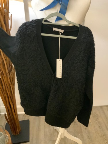 Stefanel strickjacke boucle - strickjacke,